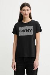 DKNY t-shirt - fekete XS - answear - 19 990 Ft