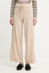 Weekend Max Mara gyapjú nadrág JOSEF - bézs S