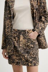 Gestuz bőr szoknya - bézs 38