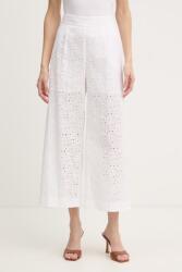 Twinset pamut nadrág - fehér 36
