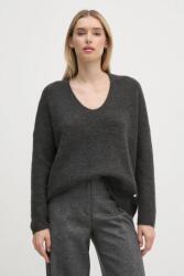 MOS MOSH gyapjú pulóver - szürke M - answear - 27 890 Ft