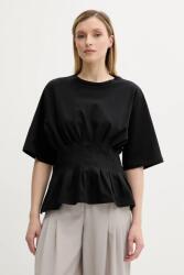 Gestuz t-shirt - fekete XS - answear - 24 490 Ft