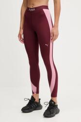 PUMA edzős legging - burgundia XS