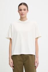 Napapijri pamut póló MIROIR - bézs XL