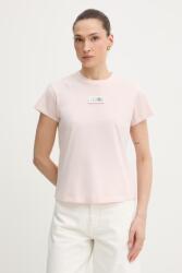 MM6 Maison Margiela pamut póló - rózsaszín S - answear - 49 990 Ft
