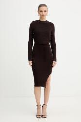 Morgan ruha és pulóver - barna L