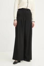Remain nadrág gyapjú keverékből - fekete 38