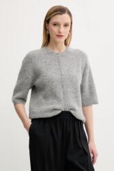 Samsoe Samsoe gyapjú kardigán SAANOURA - szürke M