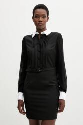 Blugirl Blumarine ruha gyapjúkeverékből - fekete 36