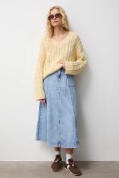 MEDICINE pamut pulóver - sárga M