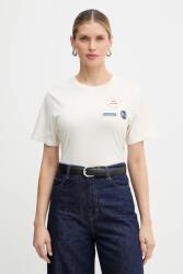 Weekend Max Mara pamut póló WEST - bézs XXL - answear - 49 990 Ft