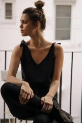 Muuv MUUV. pamut top - fekete M/L