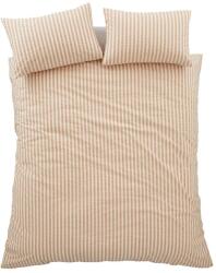 Pineapple Elephant Оранжево двойно /удължено 3 части спално бельо 230x220 cm Cotton Rich Woven Stripe - Pineapple Elephant (BD/61304/R/KQS/CLA)