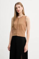 Fracomina gyapjú mellény - bézs XS