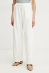 Forte Forte pamut melegítőnadrág - fehér 38