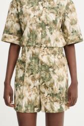 MM by Max Mara pamut rövidnadrág PANTEON - zöld 36