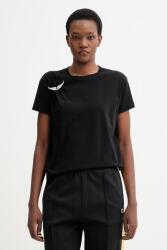 Zadig&Voltaire pamut póló - fekete S - answear - 56 990 Ft