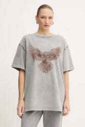 Just Cavalli pamut póló - szürke M