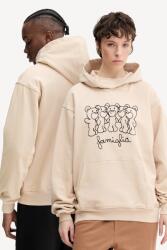 Inbetweeners pamut melegítőfelső - bézs S - answear - 55 990 Ft