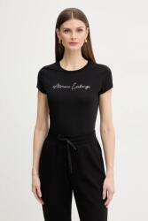 Giorgio Armani pamut póló - fekete S - answear - 16 090 Ft