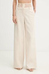 Patrizia Pepe nadrág - bézs 40 - answear - 122 990 Ft