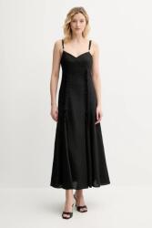 TWINSET ruha vászonkeverékből - fekete 38