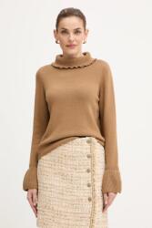 Luisa Spagnoli gyapjú pulóver - barna M