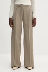 Marella gyapjú nadrág - zöld 40