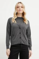 Weekend Max Mara gyapjú kardigán - szürke XL