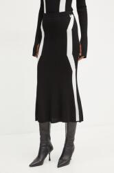 Patrizia Pepe szoknya - fekete 40 - answear - 45 990 Ft