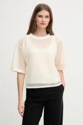 DKNY t-shirt - bézs S - answear - 22 490 Ft