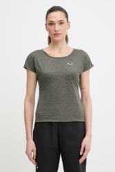 Salewa sportos póló Puez Melange - zöld XS