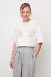 BIZUU t-shirt FANYA - fehér 38/40