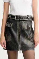 Gestuz bőr szoknya - fekete 36