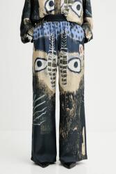 MUNTHE selyemnadrág ARUM - sötétkék 34