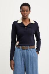 Stine Goya gyapjú pulóver - sötétkék M