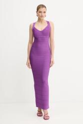 Herve Leger ruha Sutton - lila L
