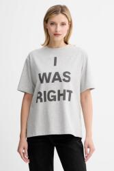 Max&Co MAX&Co. pamut póló - szürke S - answear - 47 990 Ft