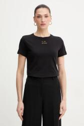 Giorgio Armani pamut póló - fekete XS - answear - 23 990 Ft