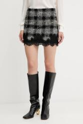 Twinset gyapjú szoknya - fekete 34