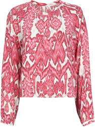 VILA Topuri și Bluze Femei VIBRIA EVA O-NECK LS TOP Vila roz FR 40