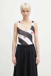 Fiorucci body Striped Raspberry Print - fekete S