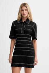 Nanushka ruha - fekete S
