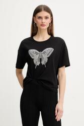 Fracomina t-shirt - fekete M - answear - 21 990 Ft