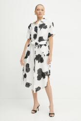 Liviana Conti vászon ruha - bézs 34