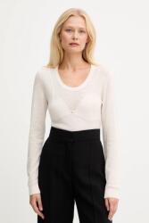 Elisabetta Franchi pulóver gyapjúkeverékből - bézs 38 - answear - 68 990 Ft