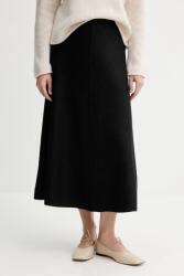 Marc O'Polo szoknya gyapjúkeverékből - fekete 36