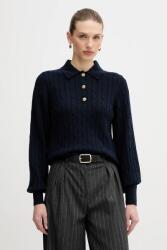 Barbour pulóver gyapjúkeverékből Evie - sötétkék 38