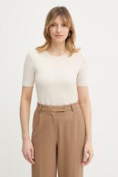 Max Mara pulóver selyemkeverékből GABARRA - bézs S