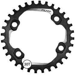 FUNN Solo NW 96 4 furatos aszimmetrikus lánctányér [fekete, 34]